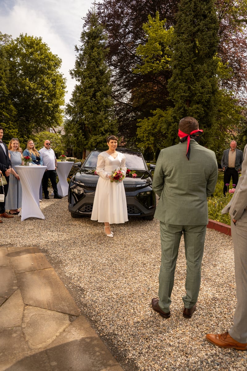 First Look mit Augenbinde, First Look um 10:44 Uhr, Schloss Riet, Vaihingen an der Enz